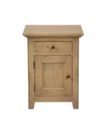 Table de chevet 1 tiroir en épicéa massif - First