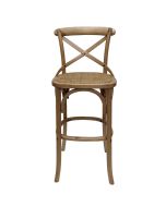 Chaise haute bistrot en bouleau massif - Ressources