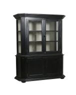 Buffet vaisselier en bois 2 portes vitrées - Bruges