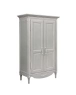 Armoire penderie 2 portes en bois - Gustavien