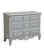 Commode galbée 5 tiroirs - Gustavien