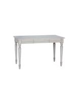 Bureau gris 1 tiroir en bois - Gustavien