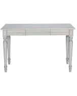 Bureau gris 1 tiroir en bois - Gustavien