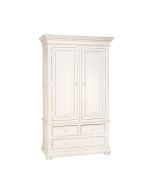 Armoire penderie 2 portes 3 tiroirs - Harmonie