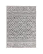 Grand tapis beige à motifs 200x290 - Boho
