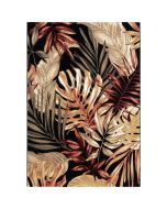 Tapis motif tropical multicolore - Jardin d'hiver