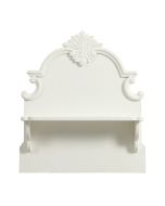 Dosseret pour billot en pin blanc vieilli - Brocante