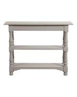 Console grise en bois - Harmonie