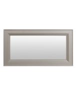 Miroir rectangulaire gris en bois - Harmonie