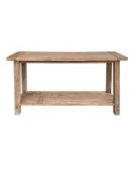 Console rectangulaire en orme recyclé - Origine