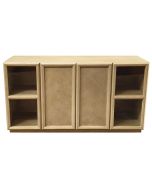 Bas de buffet vitré en chêne - Auteuil