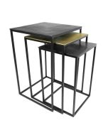 Lot de 3 sellettes gigognes - Factory