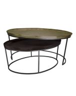 Set de 2 tables gigognes - Factory