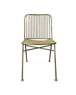 Chaise industrielle en métal ajouré - Factory