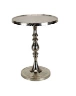 Guéridon chromé - Factory