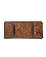 Bas de buffet industriel en bois et métal - Haussmann