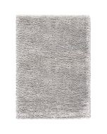 Tapis à poils longs gris clair - Céleste