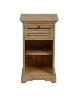 Table de chevet en épicéa massif - Vénitiennes