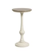 Sellette en pin massif blanc vieilli - Bastide