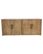 Buffet bas industriel 4 portes en orme recyclé - Transition