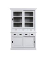 Buffet 2 portes vitrées blanc - Rhode Island