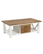 Table basse rectangulaire avec rangement - Rivages