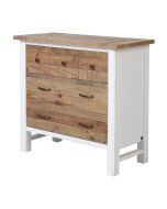 Commode 5 tiroirs en bois recyclé - Rivages
