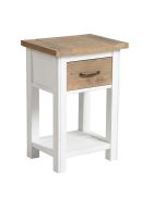 Table de chevet en bois recyclé - Rivages