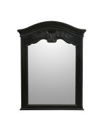 Miroir trumeau noir en bois - Romance