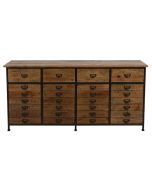 Buffet bas industriel en bois recyclé - Manufacture