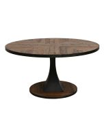 Table à manger ronde industrielle D150 cm - Manufacture