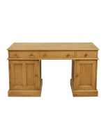 Bureau informatique en épicéa naturel ciré - Natural
