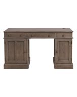 Bureau Informatique en épicéa brun fumé grisé - Natural