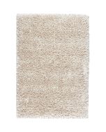 Tapis à poils longs beige clair 160x230cm - Céleste