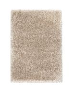 Tapis à poils longs beige foncé 200x290cm - Céleste