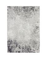 Tapis abstrait gris foncé/blanc 170x240cm - Frimas
