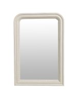 Miroir perlé blanc - Les Miroirs d'Interior's