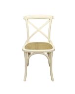 Chaise bistrot blanche