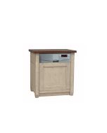 Meuble bas de cuisine pour lave-vaisselle en pin - Brocante