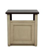 Meuble bas de cuisine pour lave-vaisselle en pin - Brocante