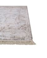 Tapis gris à poils courts 200x290 - Milad