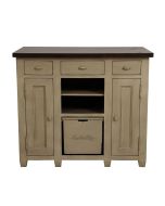 Meuble bar en pin massif - Brocante