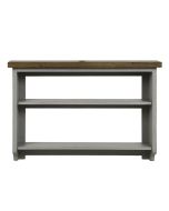 Étagère murale grise en pin massif - Brocante