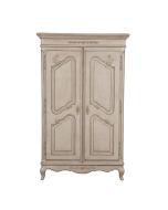 Armoire penderie 2 portes en pin massif - Château