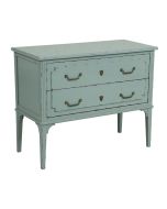 Commode sauteuse 2 tiroirs