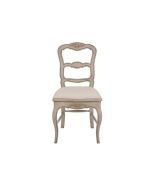 Chaise en tissu et pin massif - Château