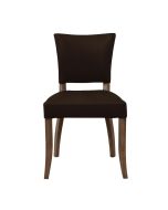 Chaise en cuir Noir Riders Black - Coleen (lot de 2)