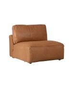 Canapé 1 place sans accoudoir en cuir - Kingston