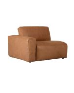 Module 1 place accoudoir gauche en cuir - Kingston