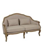 Banquette 3 places en frêne massif - Constance